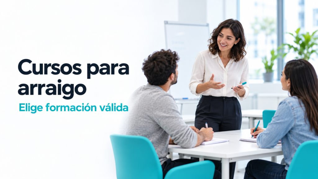 Portada del artículo: Cursos válidos para el arraigo socioformativo