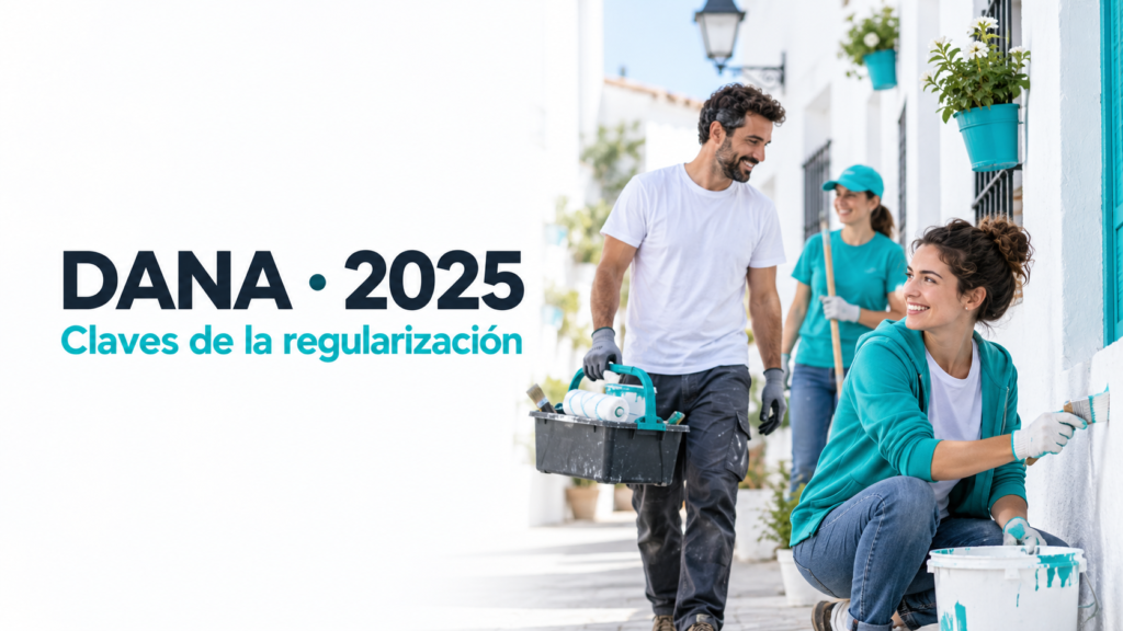 Portada del artículo: Regularización por la DANA de Valencia: medida de 2025