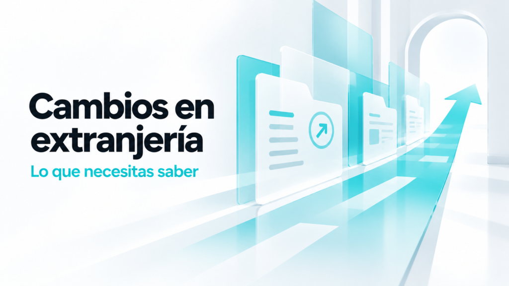 Portada del artículo: Reglamento de extranjería: cambios desde mayo de 2025