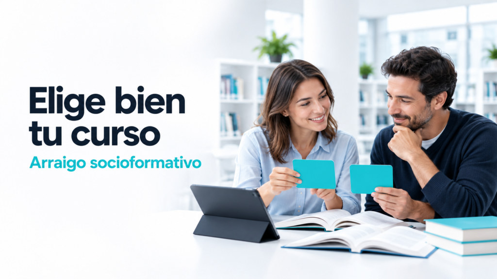 Portada del artículo: Cursos válidos para el arraigo socioformativo: cómo elegir